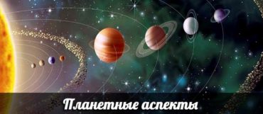 Действия планет через аспекты