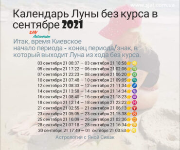 1 сентября 2021. Гороскоп дня. Астрологический прогноз на сегодня.